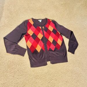 Harold’s Argyle Cotton Sweater